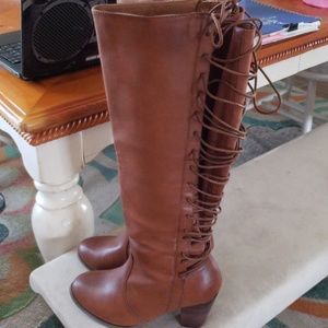 Wide Calf & Foot Knee High Boots